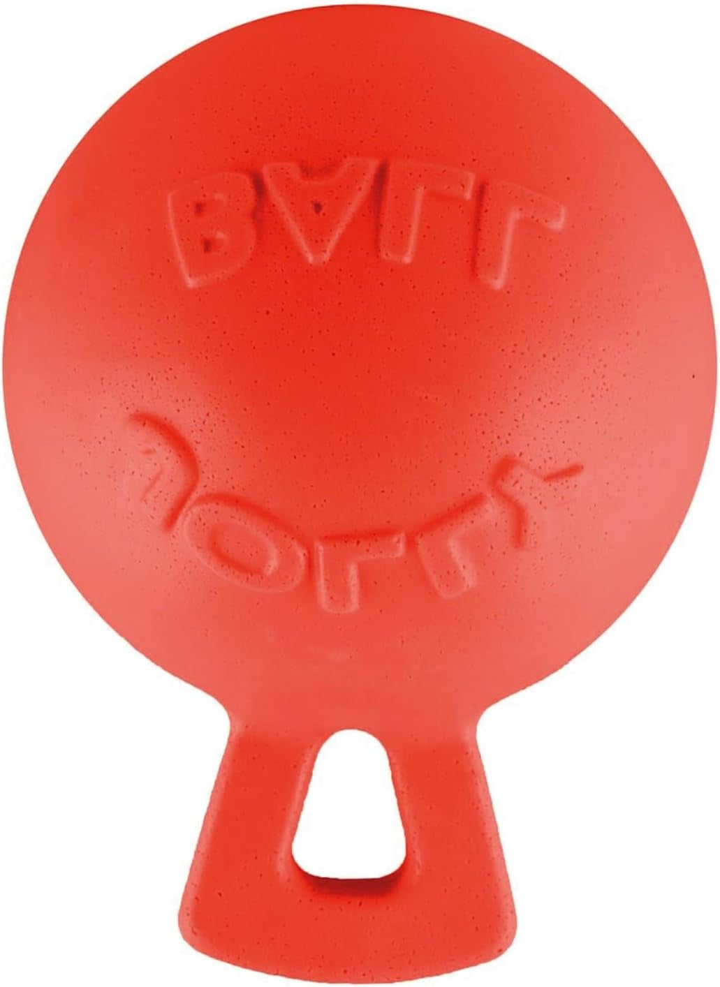 Tug-N-Toss Dog Toy Ball with Handle, 10" XL, Red