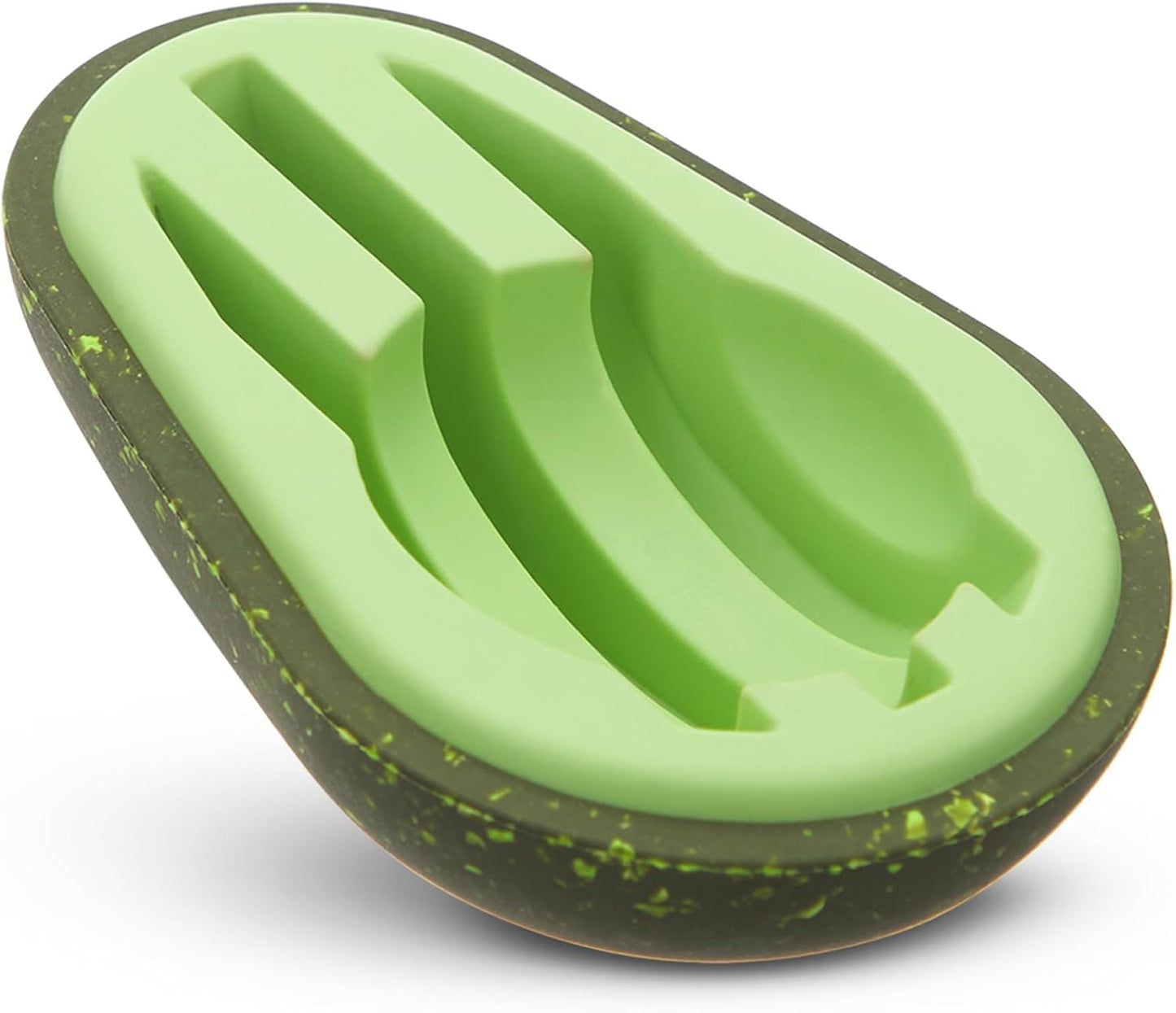 Avocadoggo Dog Toy | Natural Rubber, Wobble Shape, Perfect for Peanut Butter & Dishwasher Safe | Dog Toy for Aggressive Chewers