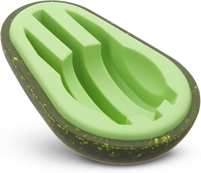 Avocadoggo Dog Toy | Natural Rubber, Wobble Shape, Perfect for Peanut Butter & Dishwasher Safe | Dog Toy for Aggressive Chewers