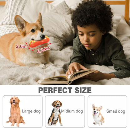 Dog Chew Toys for Aggressive-Chewers - Indestructible Dog Toy for Aggressive Chewer，Tough Chew Toys for Dogs （Rubber）