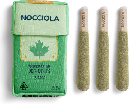 Organic 3 Pack Catnip Toys for Cats, Funny Cat Toys Filled with 100% Pure Organic Catnip, Safe Kitten Teething Chew and Kicker Toys, Stress Relieving Fun for Indoor Cats