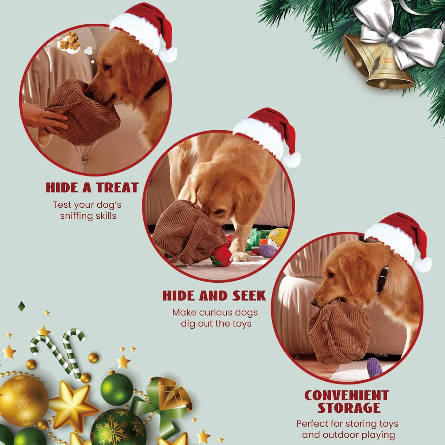 Small Squeaky Crinkle Dog Toys- 15 Packs Grocery Basket Fruits Veggies Puppy Toys to Keep Busy, Cute Durable Plush Stuffed Hide Seek Cognitive Boredom Pet Supplies, Dog Birthday Gifts