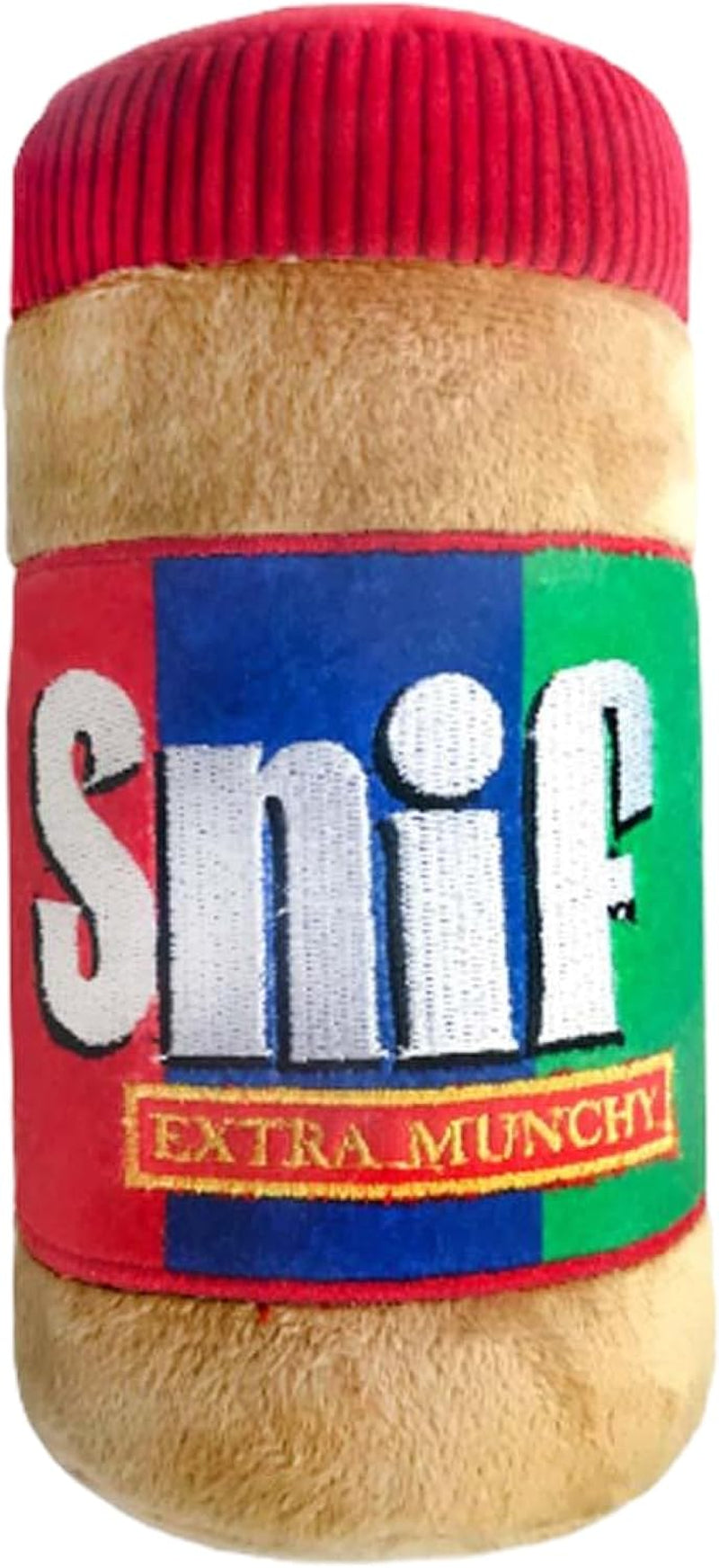 Funny Dog Toy W/Squeaker – Power Plush Squeaky Dog Toys for Small, Medium & Large Dogs – Soft Stuffed Animal for Indoor Play & Fetch - Snif, Small